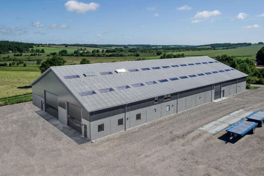 Eine schöne Kombination aus Beton und Stahl, Højagervej 4, 8983 Gjerlev J